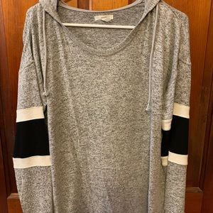 Maurices Long Sleeve Hooded Sweater